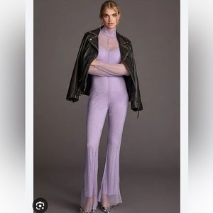 Anthropology Rhinestone Jumpsuit
